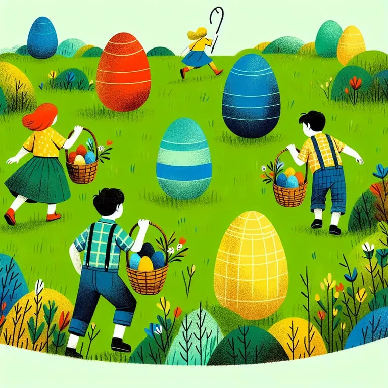 DISC 유형별 아이의 부활절 달걀 찾기 재미있는 행동 분석